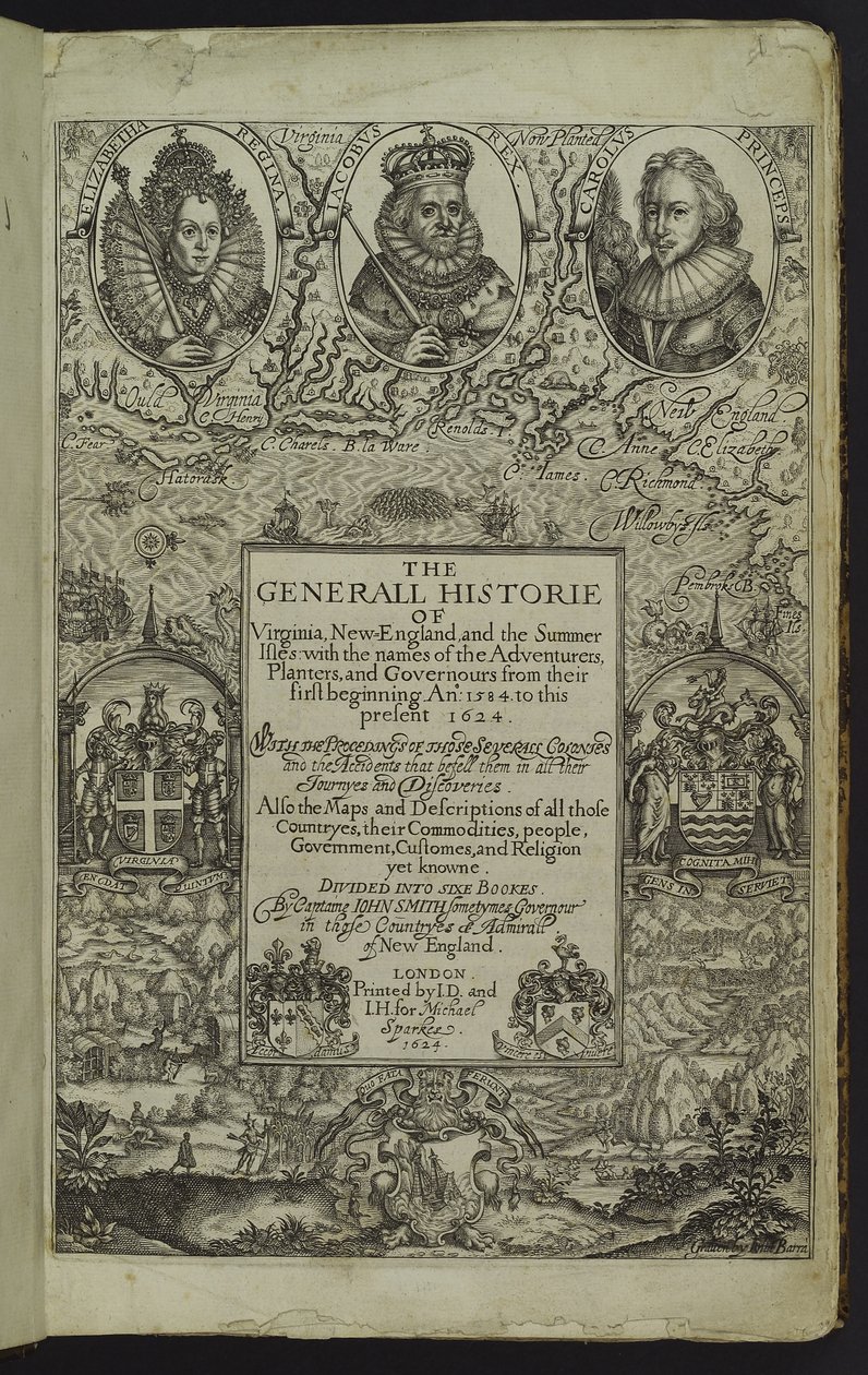"The General History of Virginia, New-England, and the Summer Isles", 1624 av John Smith 2