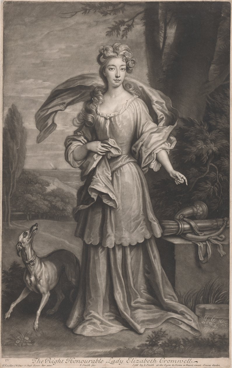 The Right Honorable Lady Elizabeth Cromwell (1674-1704) av John Smith