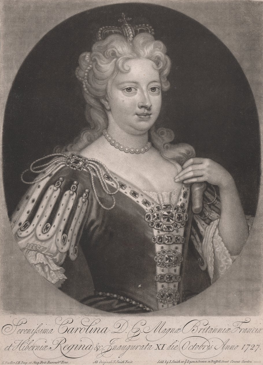 Wilhelmina Charlotte (drottning Caroline) av John Smith