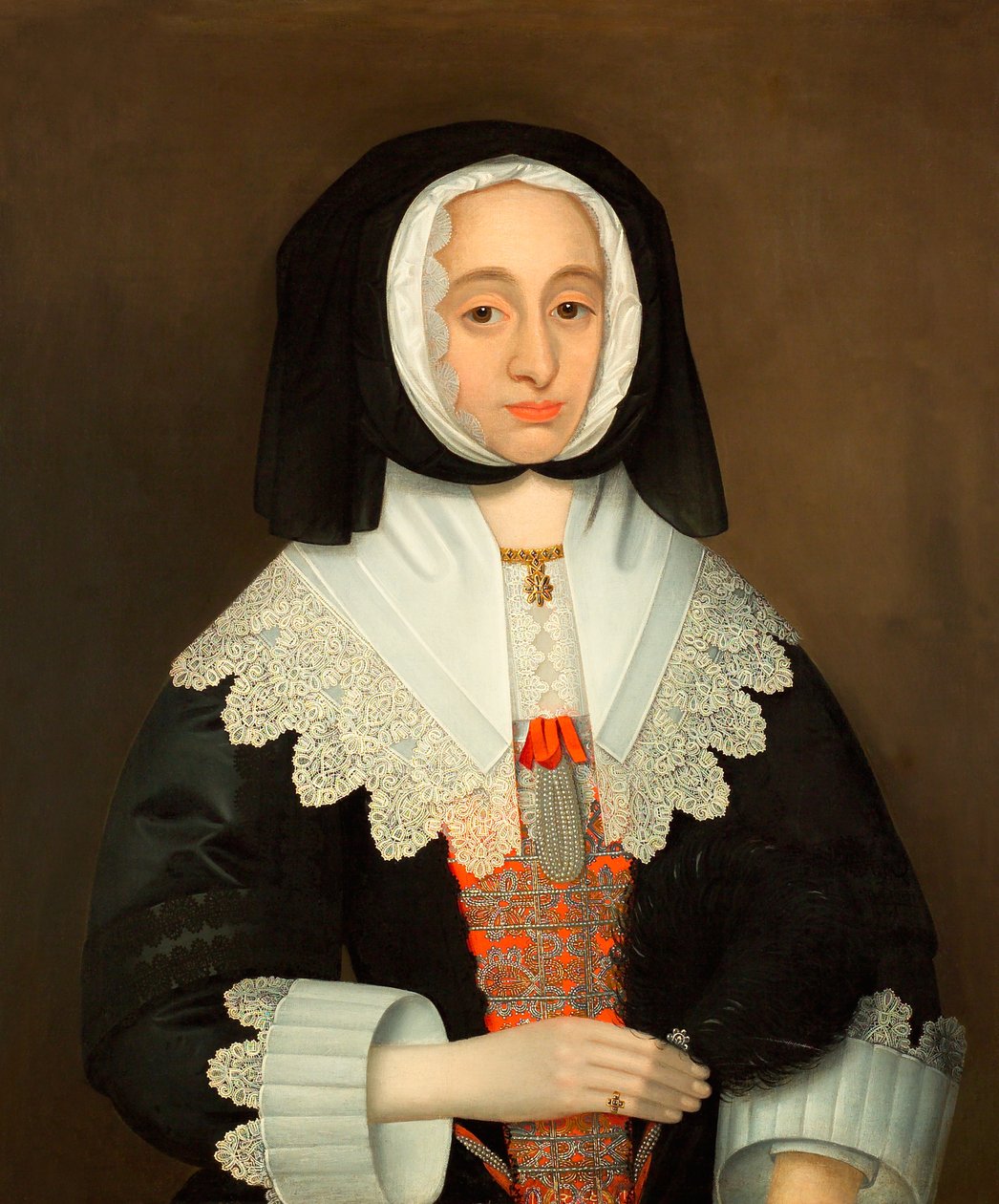 Mrs Lucy Hutchinson, ca 1643 av John Souch