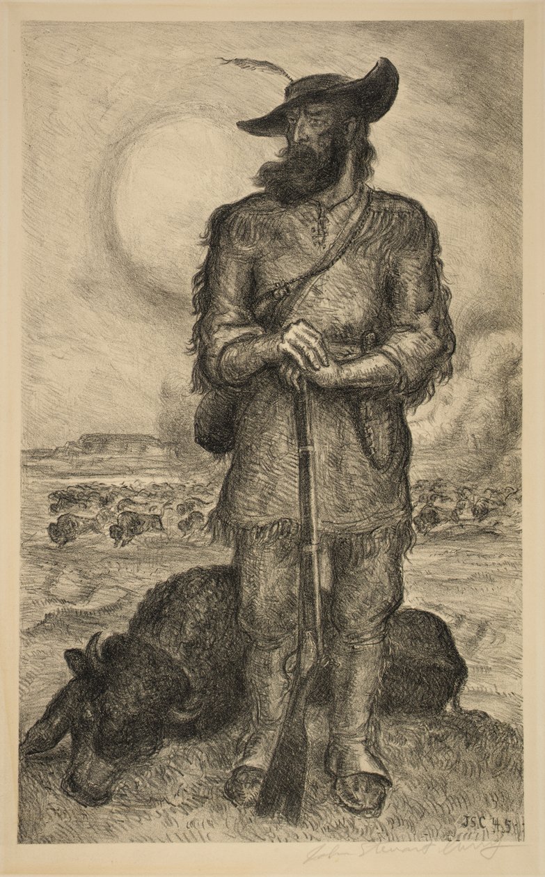 The Plainsman av John Steuart Curry