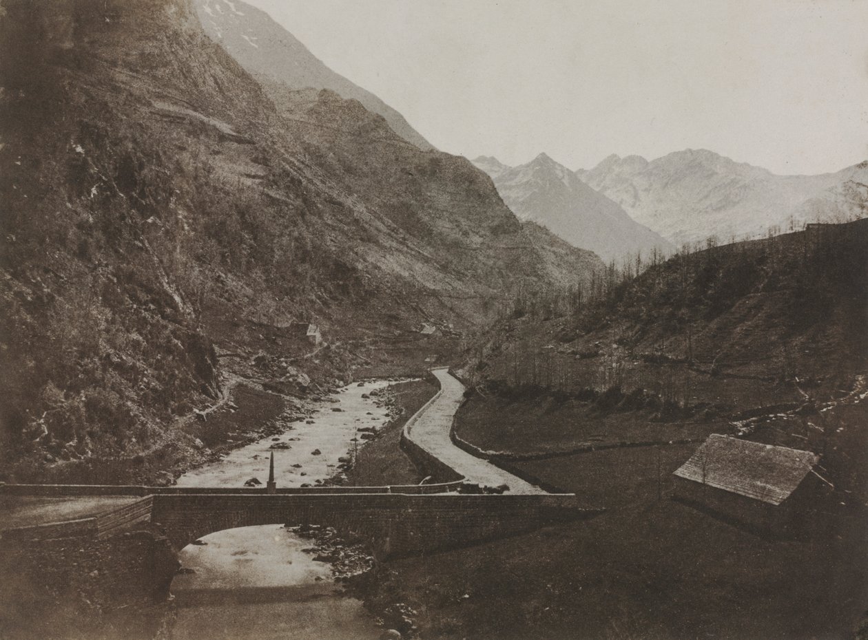 Utsikt längs vägen till Luz, Portugal, 1852-1853. av John Stewart