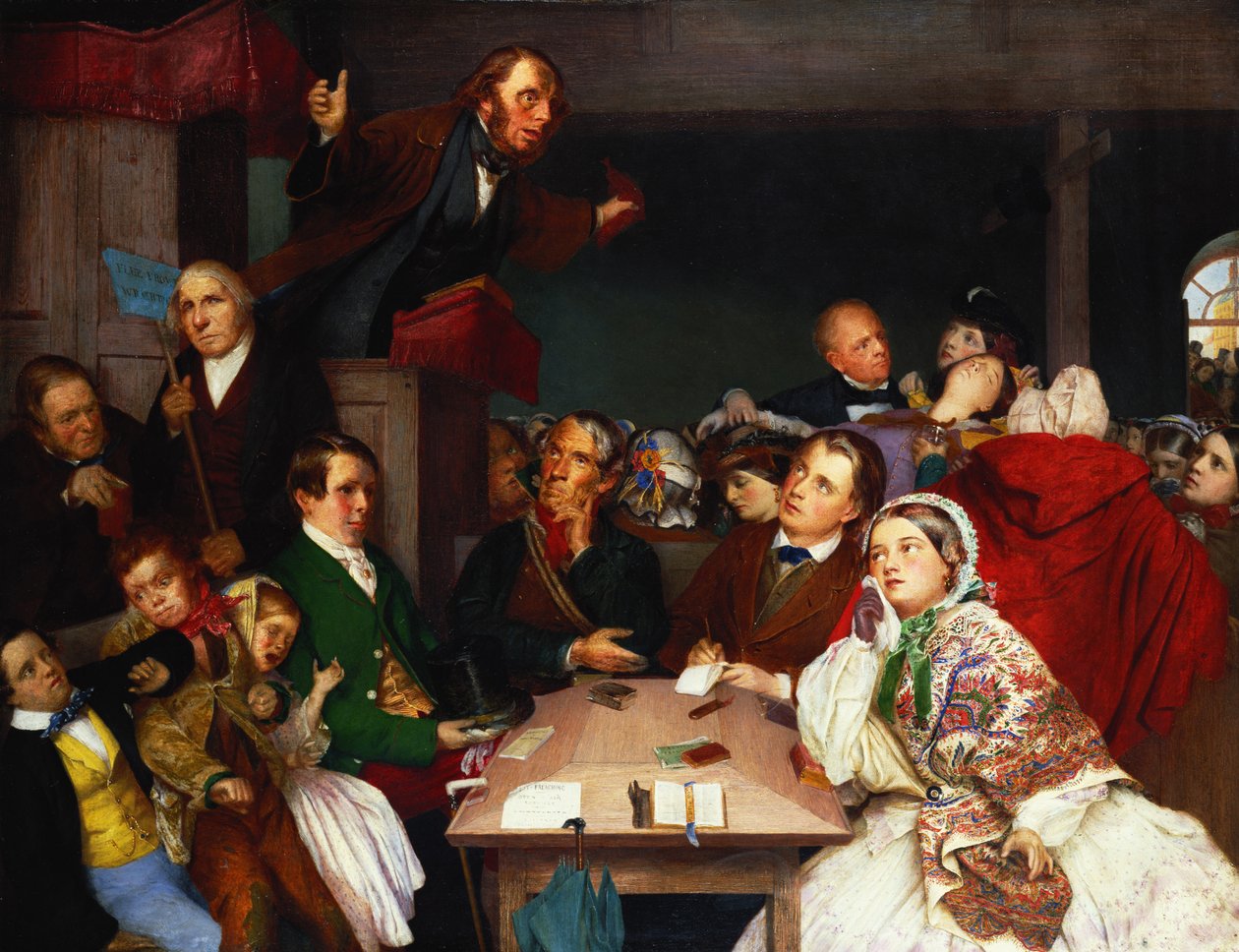 Predikan, 1859 av John Stirling