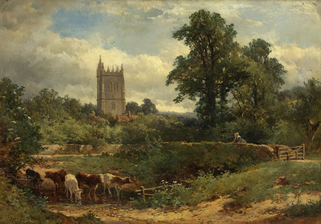 Bitton kyrka av John Syer