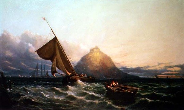 Fiskebåtar utanför St. Michael