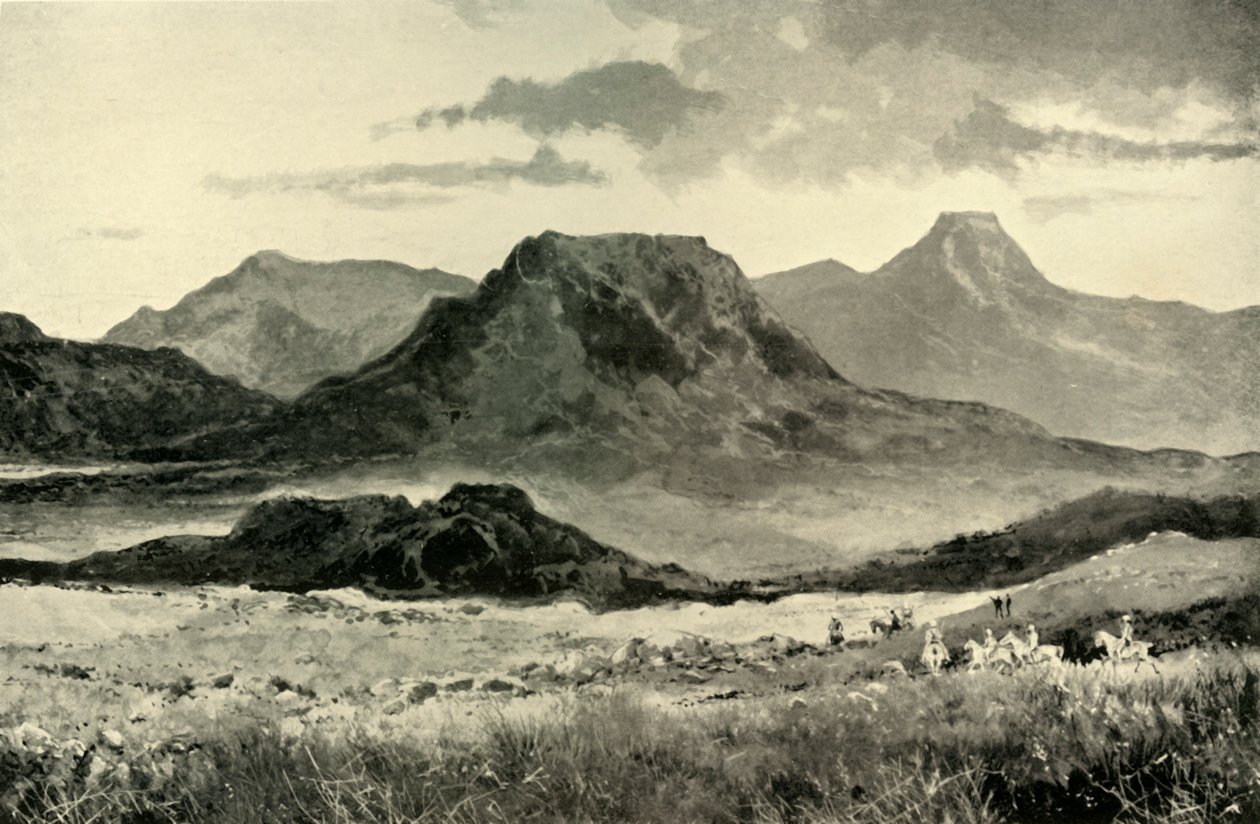 "Ett historiskt slagfält: januari-februari 1881 och maj 1900", 1901. av John Talbot Coke