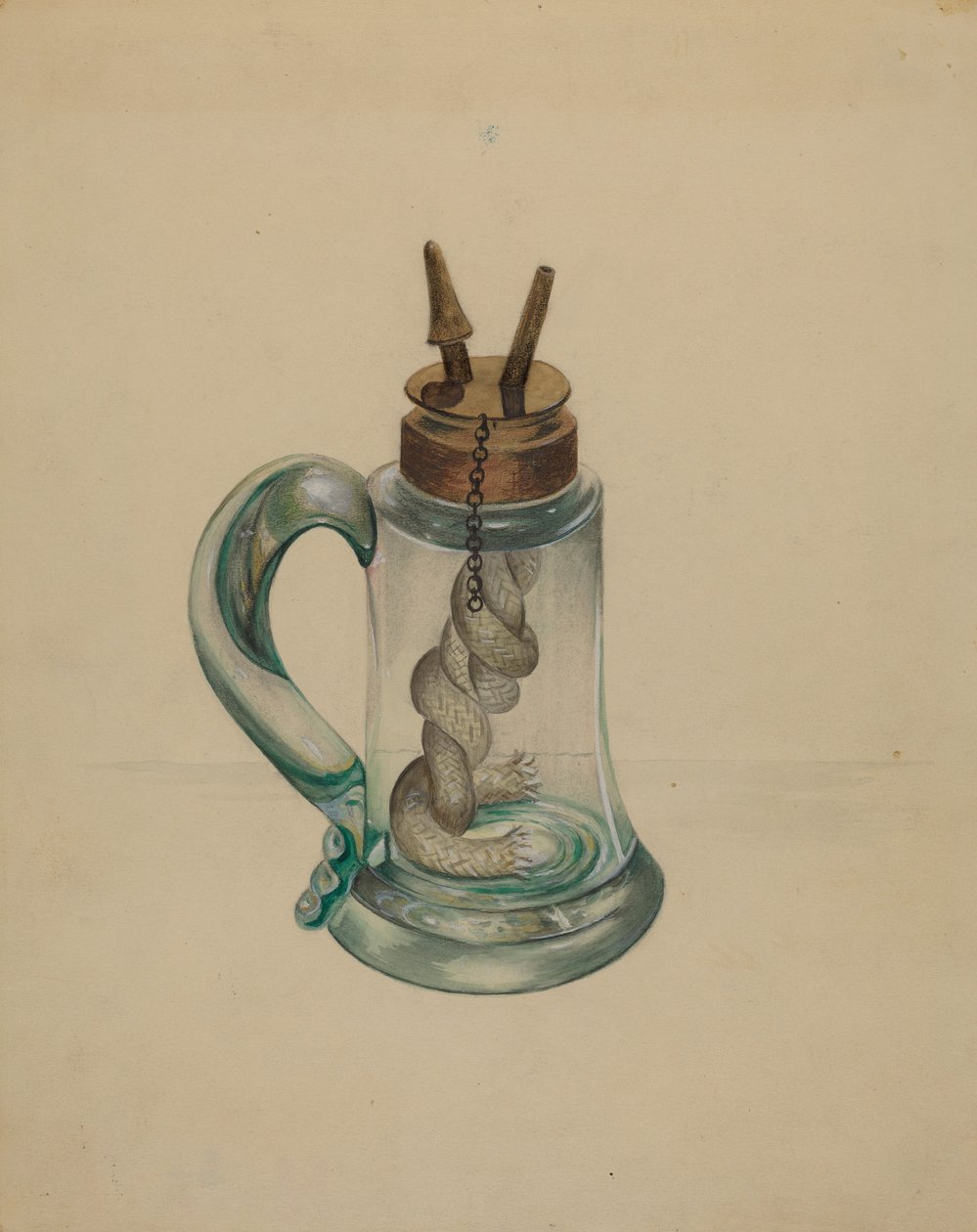 Kamfenlampa, 19351942. av John Tarantino