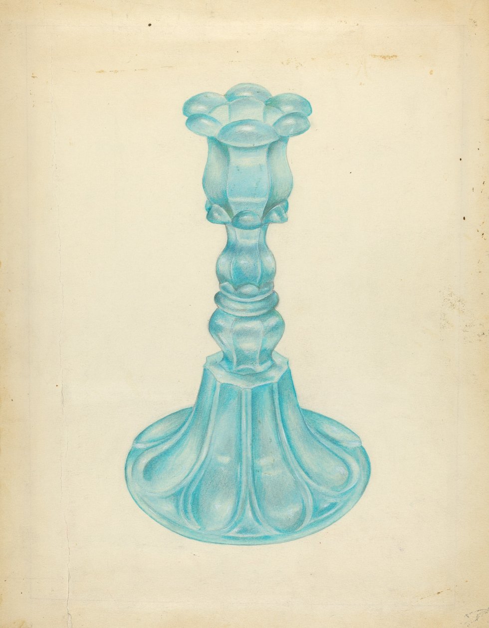 Ljusstake, c. 1940. av John Tarantino
