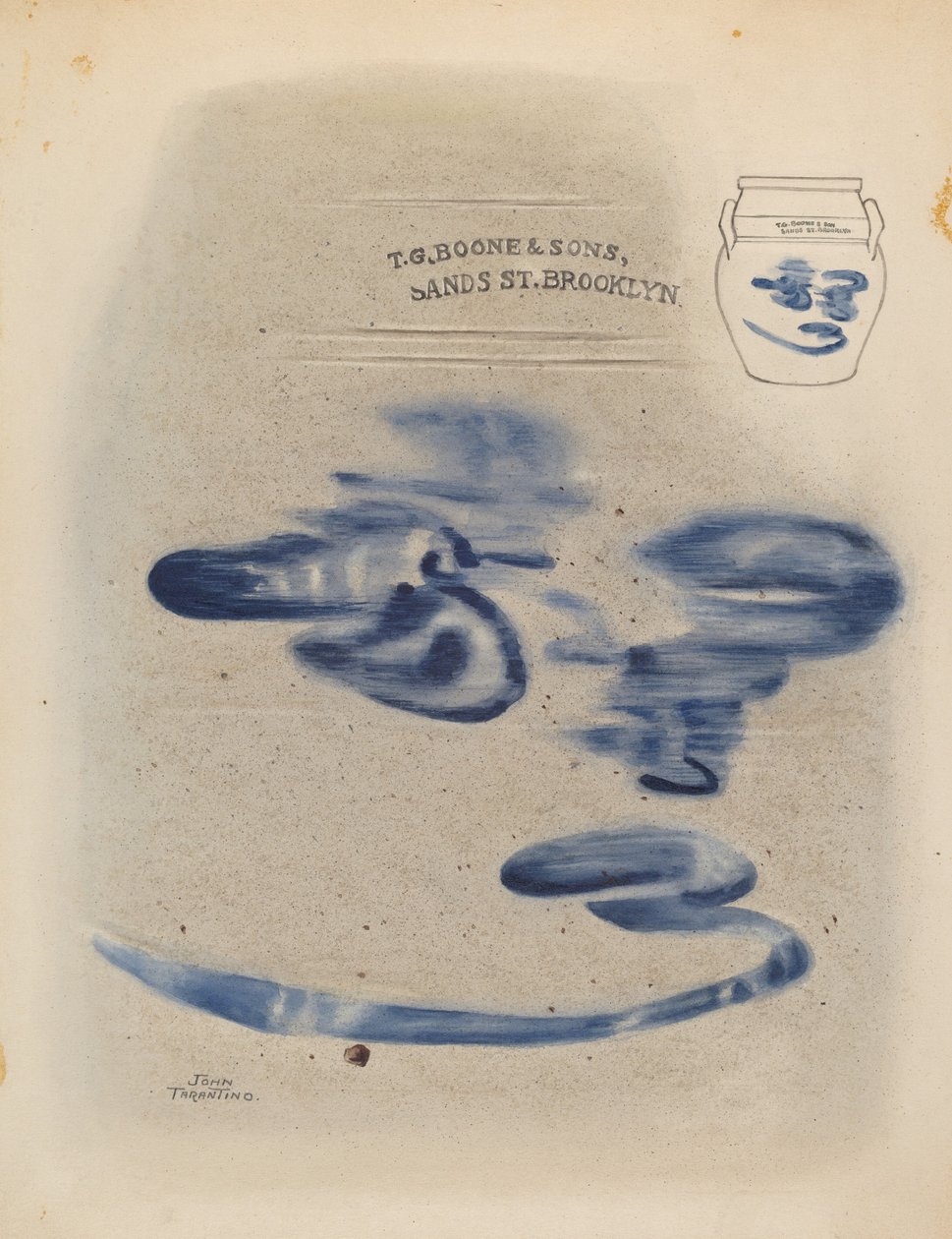 Crock, troligen 19371938. av John Tarantino