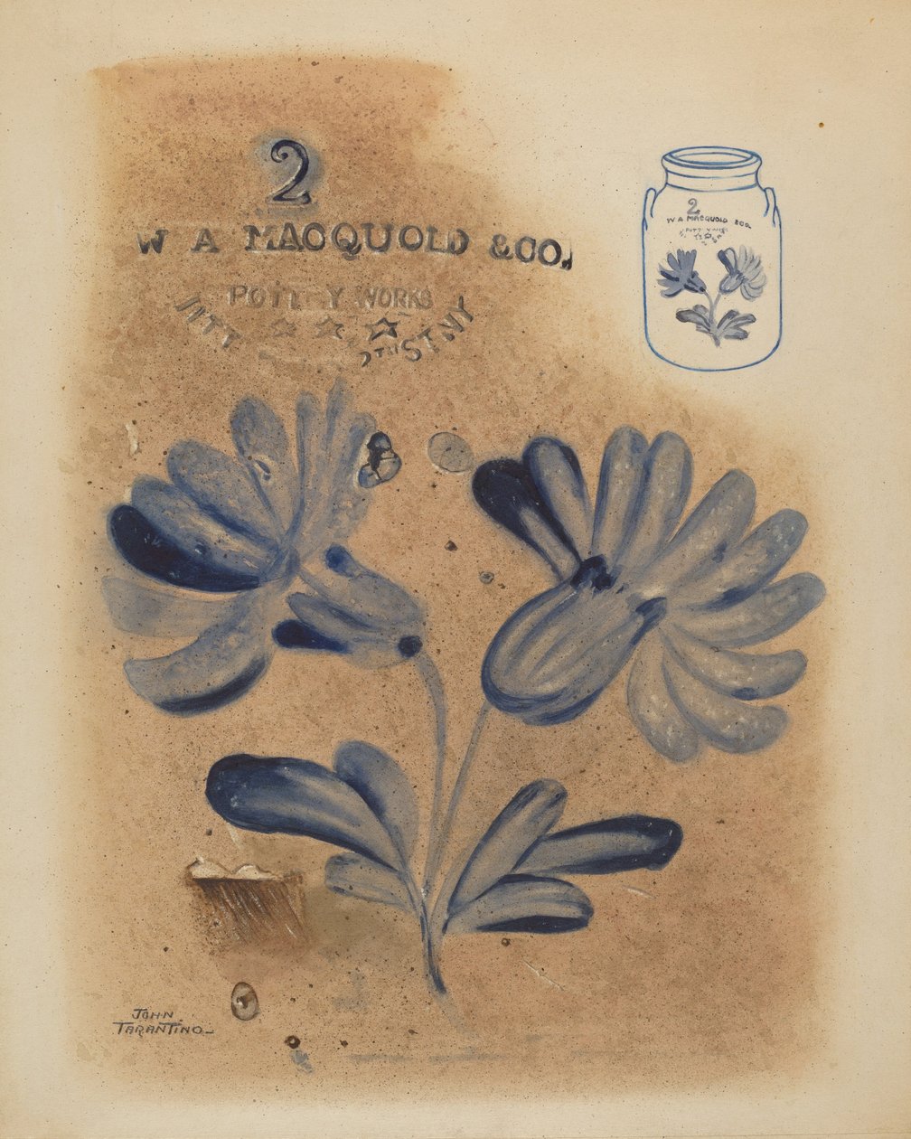 Jar, troligen 1937. av John Tarantino