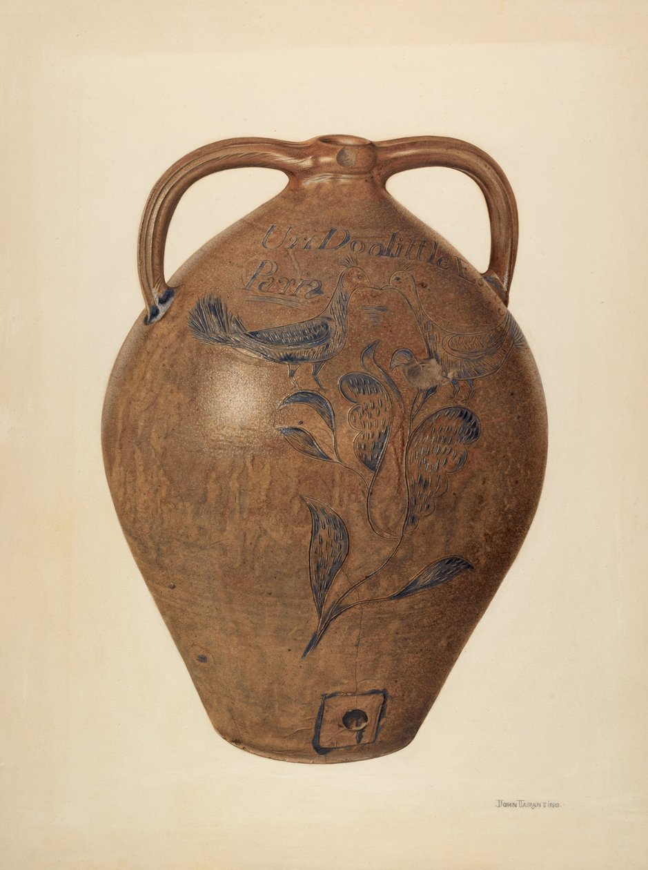 Kanna för vin, cider eller vinäger, ca. 1941. av John Tarantino