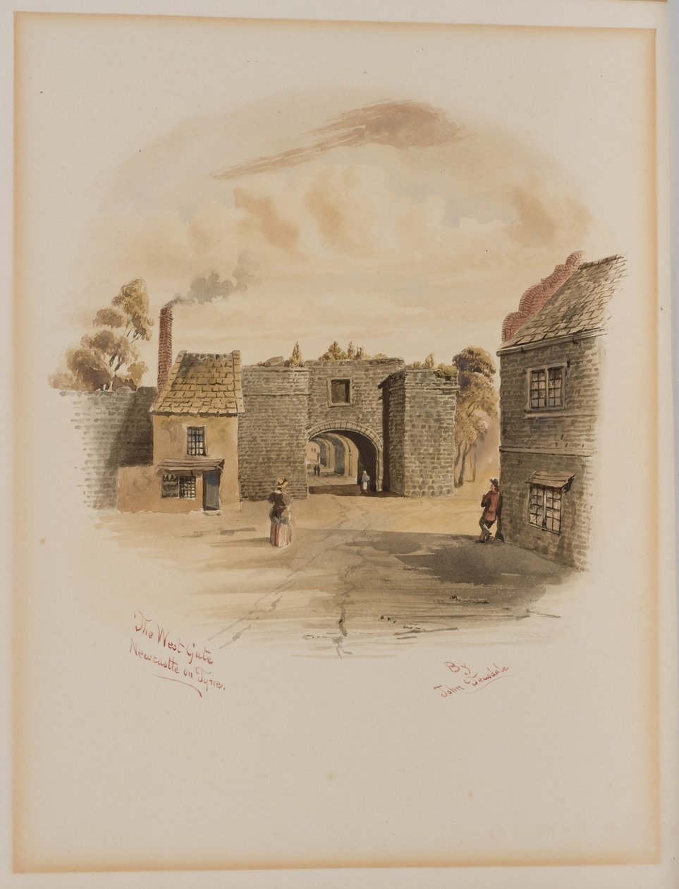 The West Gate, Newcastle upon Tyne (kroppsfärg) av John Teasdale