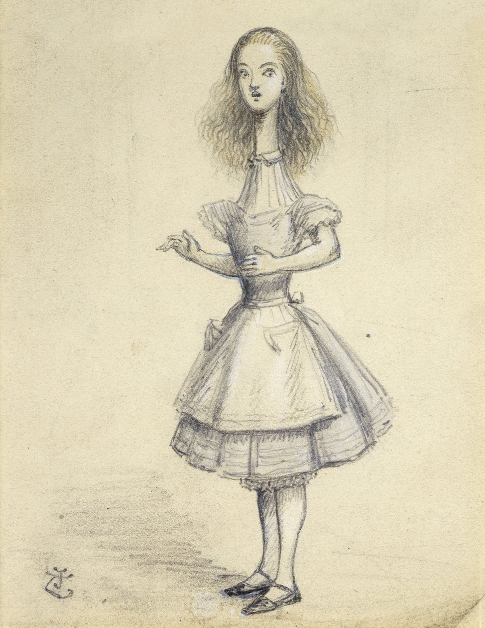 "Mer och mer nyfiken" av John Tenniel