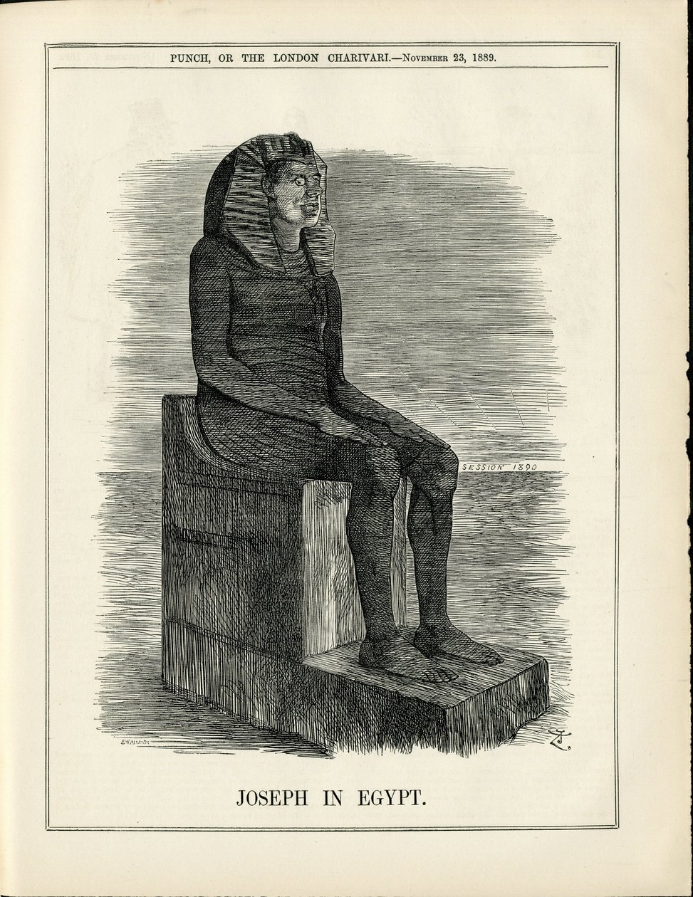 Illustration av John Tenniel (1820-1914) i Punch av John Tenniel