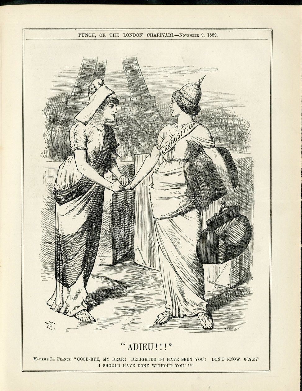 Illustration av John Tenniel (1820-1914) i Punch av John Tenniel