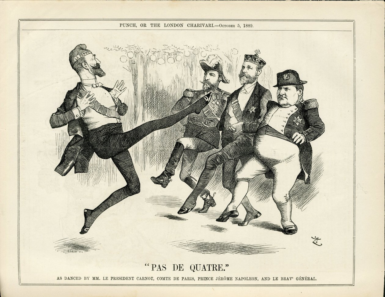 Illustration av John Tenniel (1820-1914) i Punch av John Tenniel