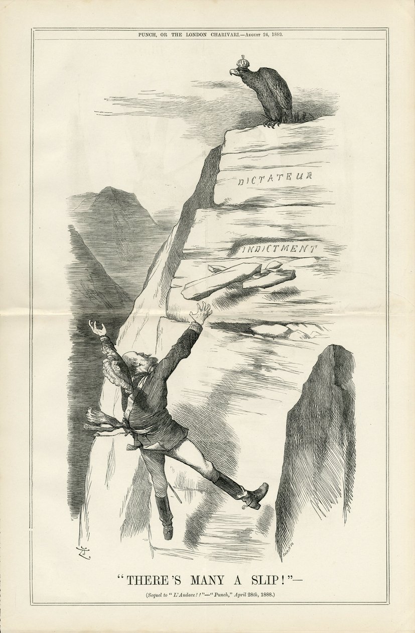 Illustration av John Tenniel (1820-1914) i Punch av John Tenniel