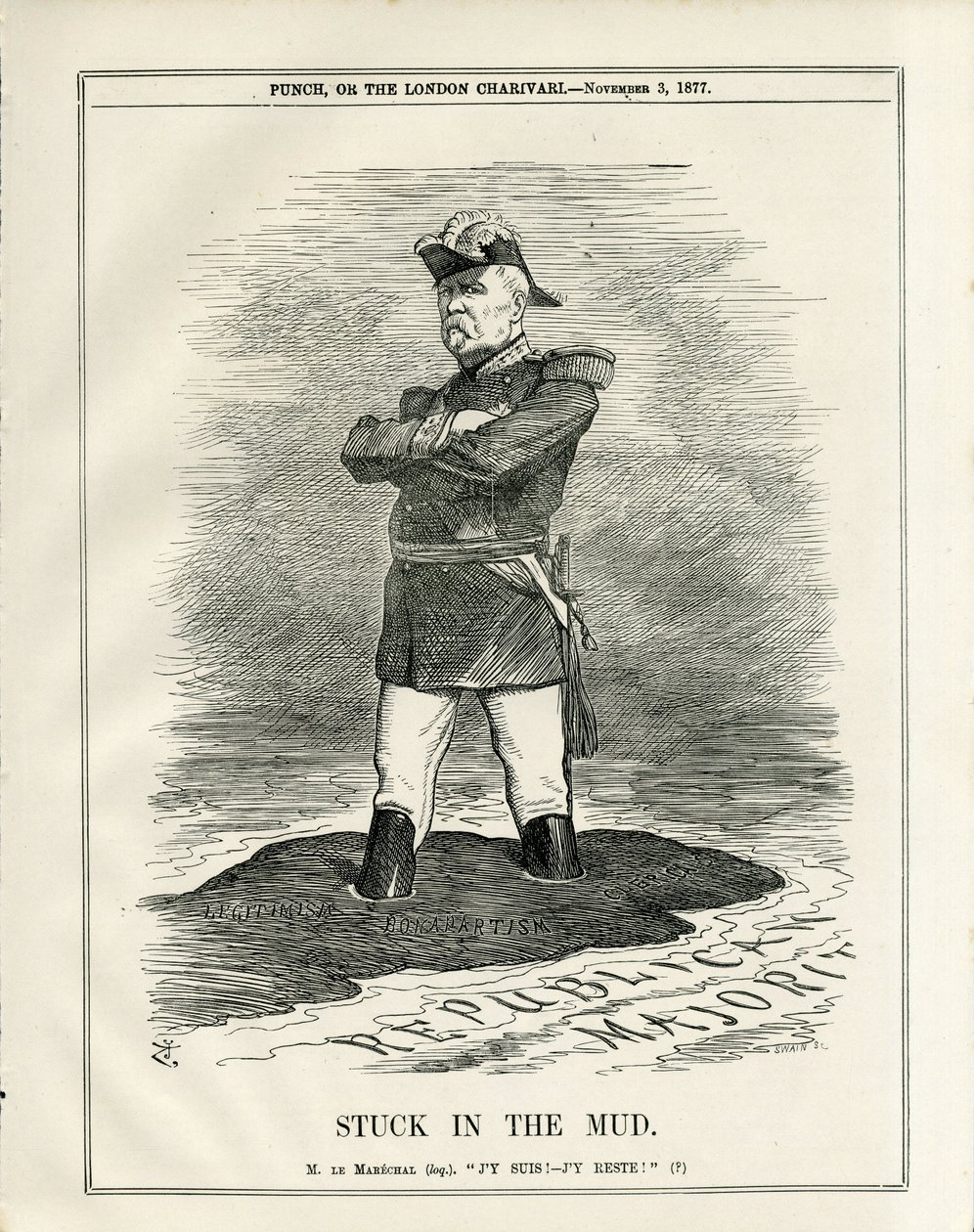 Illustration av John Tenniel (1820-1914) i stans av John Tenniel