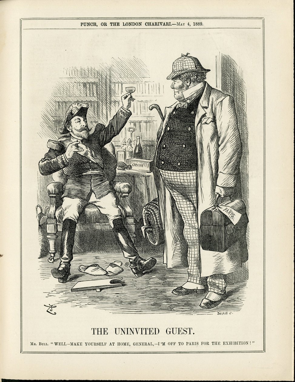 Illustration av John Tenniel (1820-1914) i Punch av John Tenniel