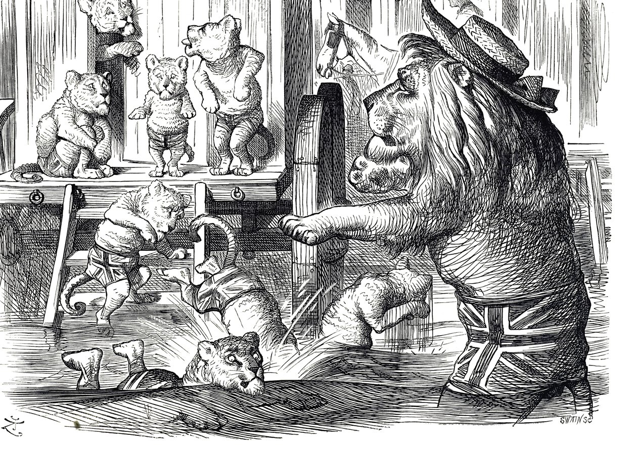 Punchs råd till de brittiska semesterfirarna vid havet av John Tenniel