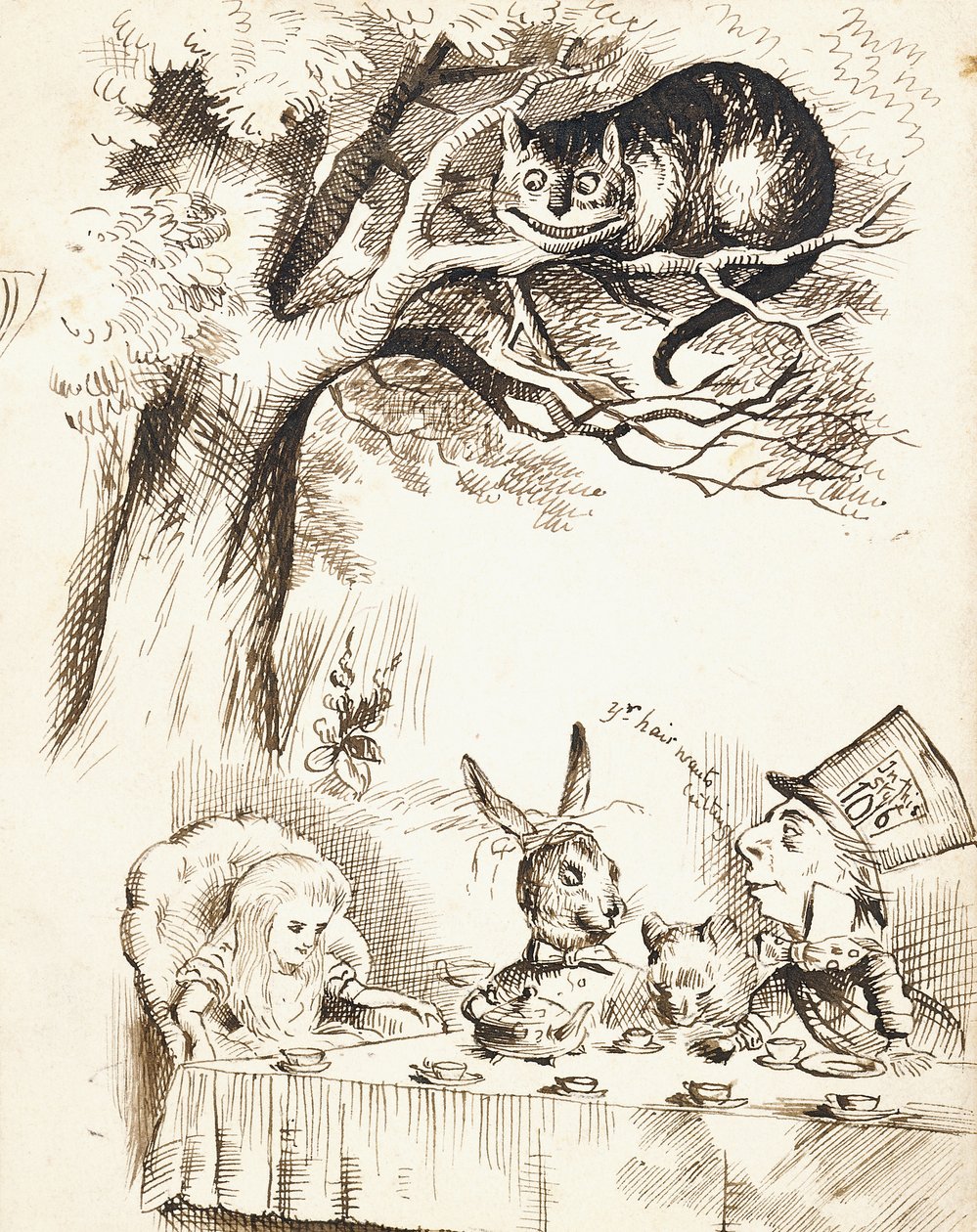 Scen från The Mad Hatter