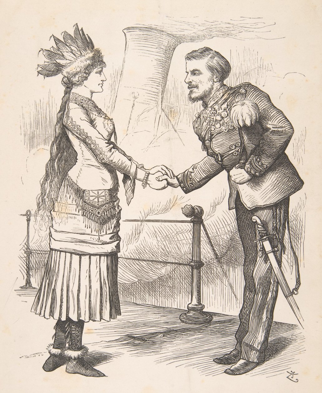 The Best of Friends Must Part Punch, 28 september 1878, 1878. av John Tenniel