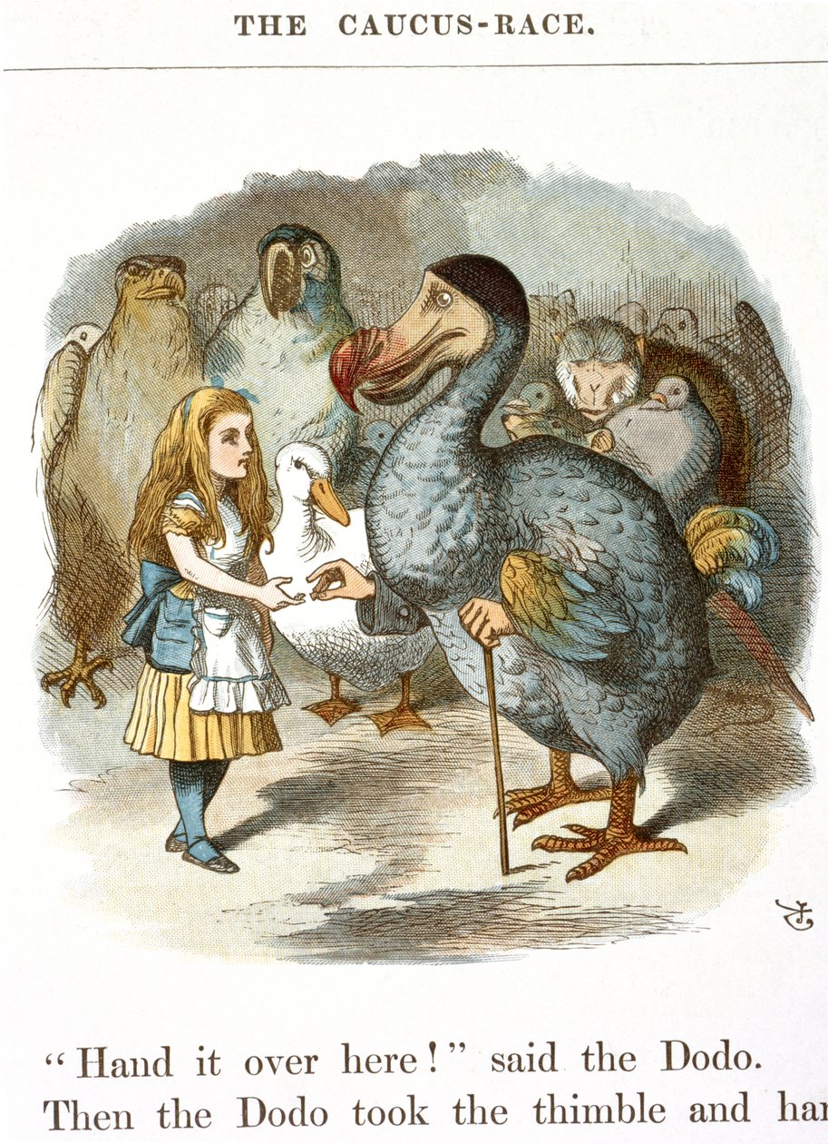 Caucus-loppet av John Tenniel
