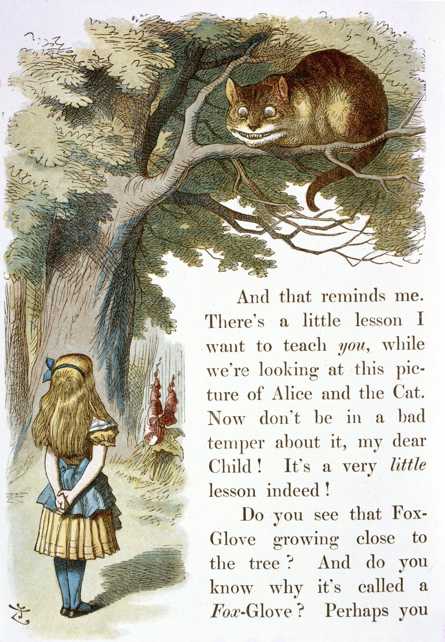 Cheshire-katten av John Tenniel