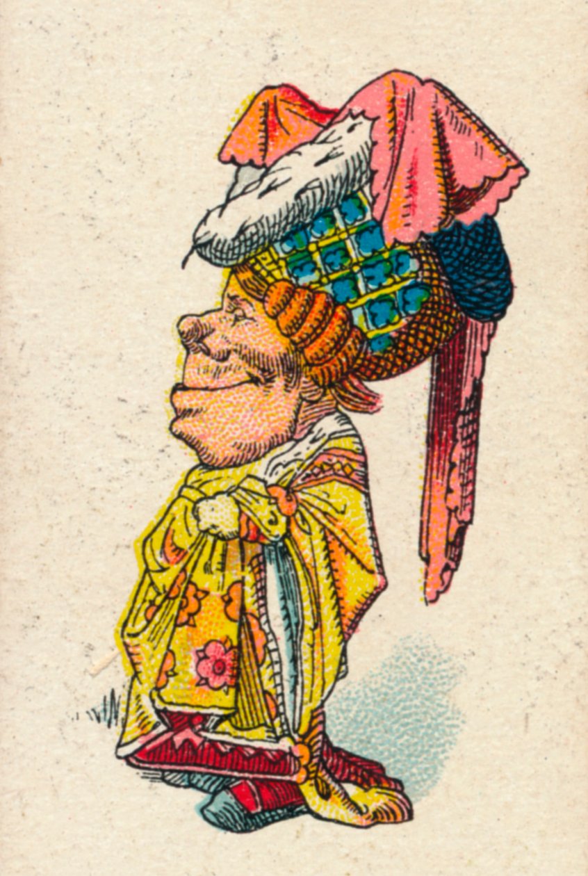 Hertiginnan leende, 1930 av John Tenniel