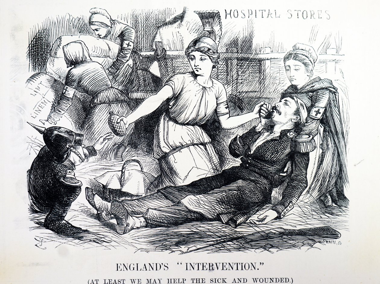Det fransk-preussiska kriget. av John Tenniel