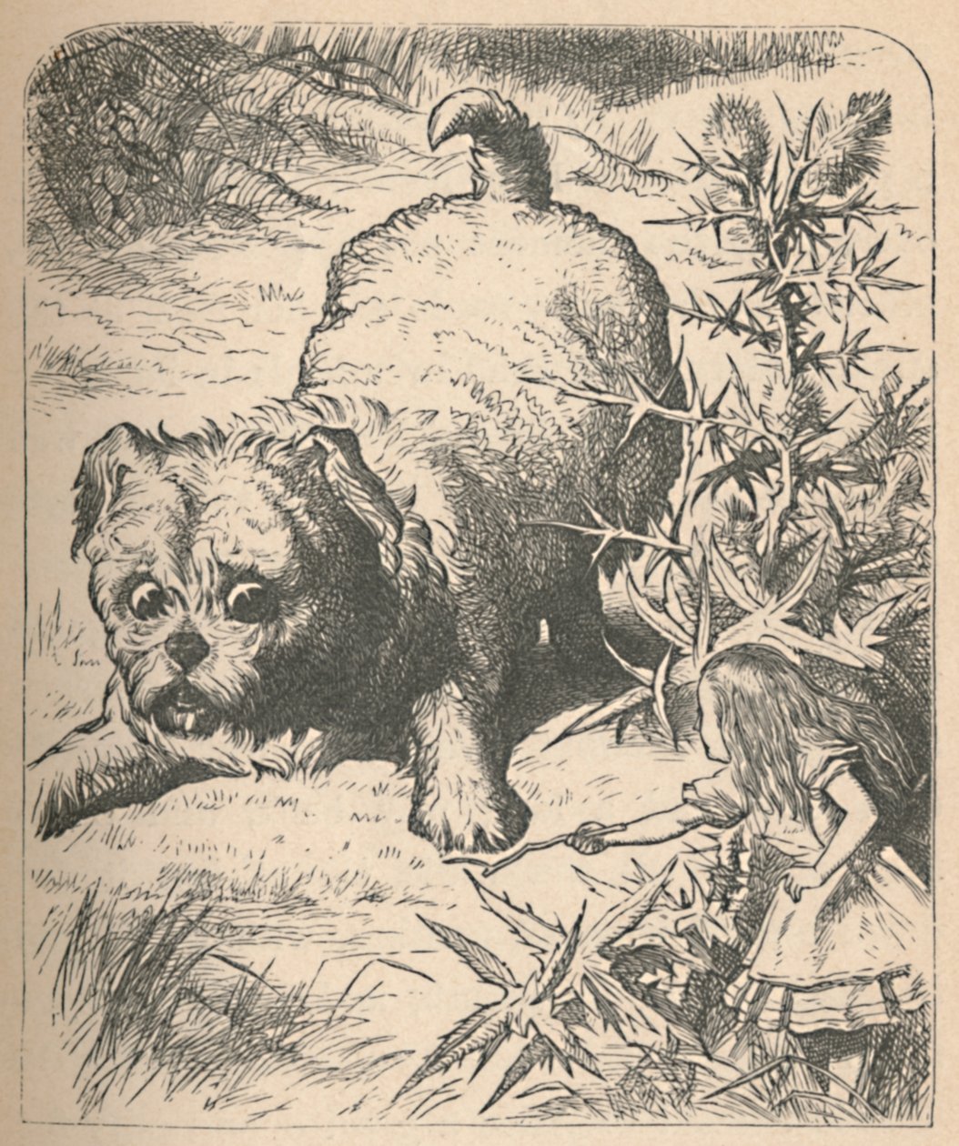 Jättevalpen, 1889 av John Tenniel