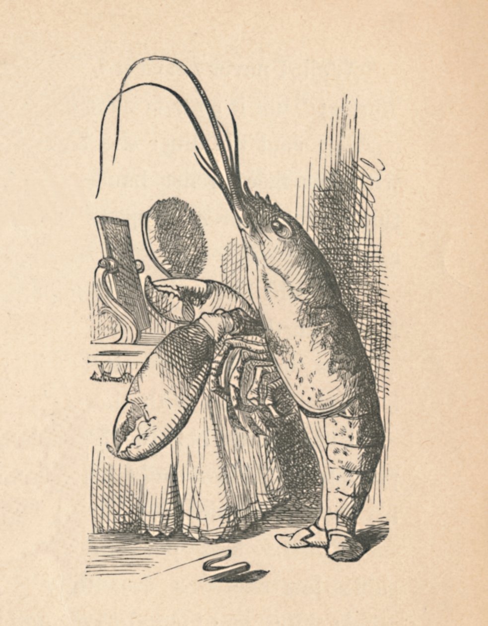 Hummern, 1889 av John Tenniel