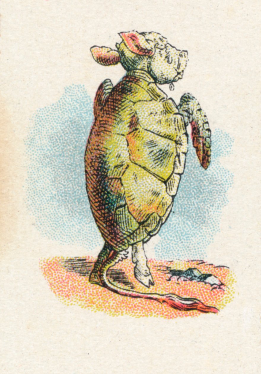 The mock Turtle, 1930 av John Tenniel