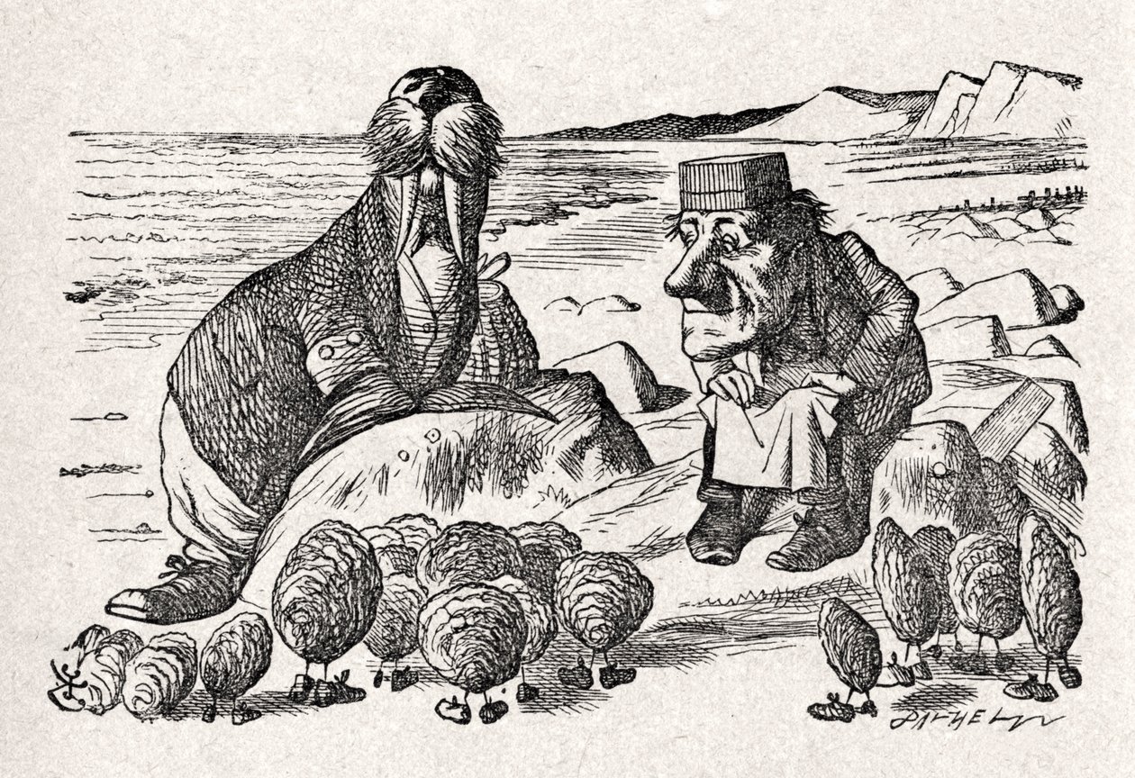 Valrossen och av John Tenniel