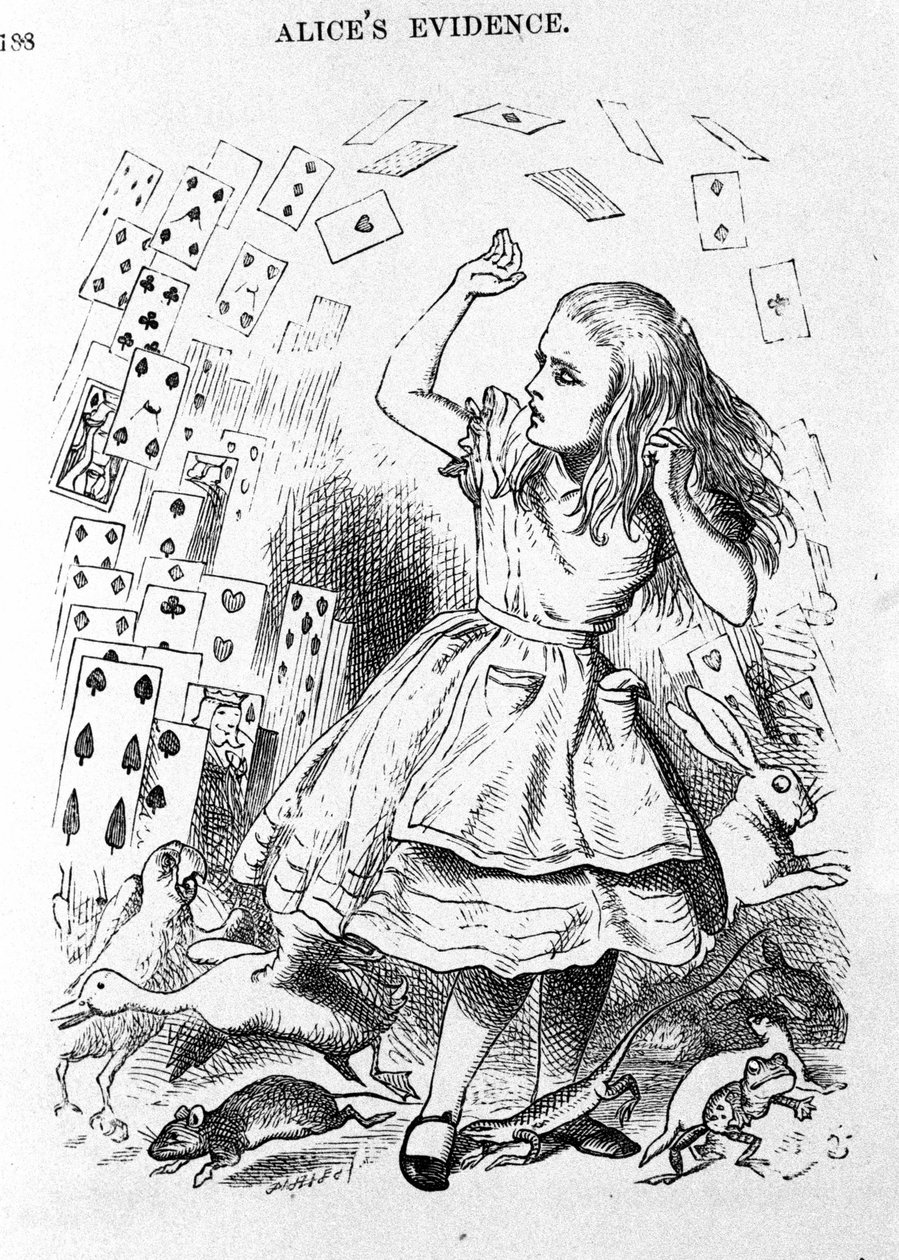 Korten att spela - i "The nursery" "Alice