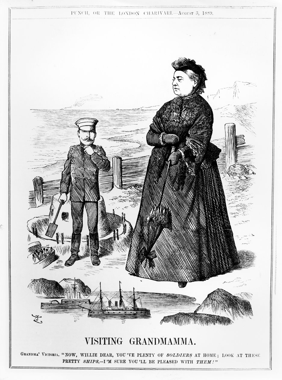 Visiting Grandmamma, illustration från 