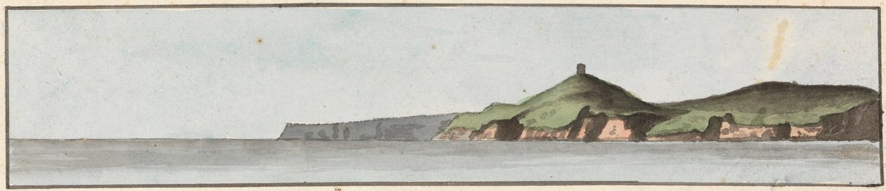 Ramhuvudet (en av fem ritningar på ett fäste) av John Thomas Serres