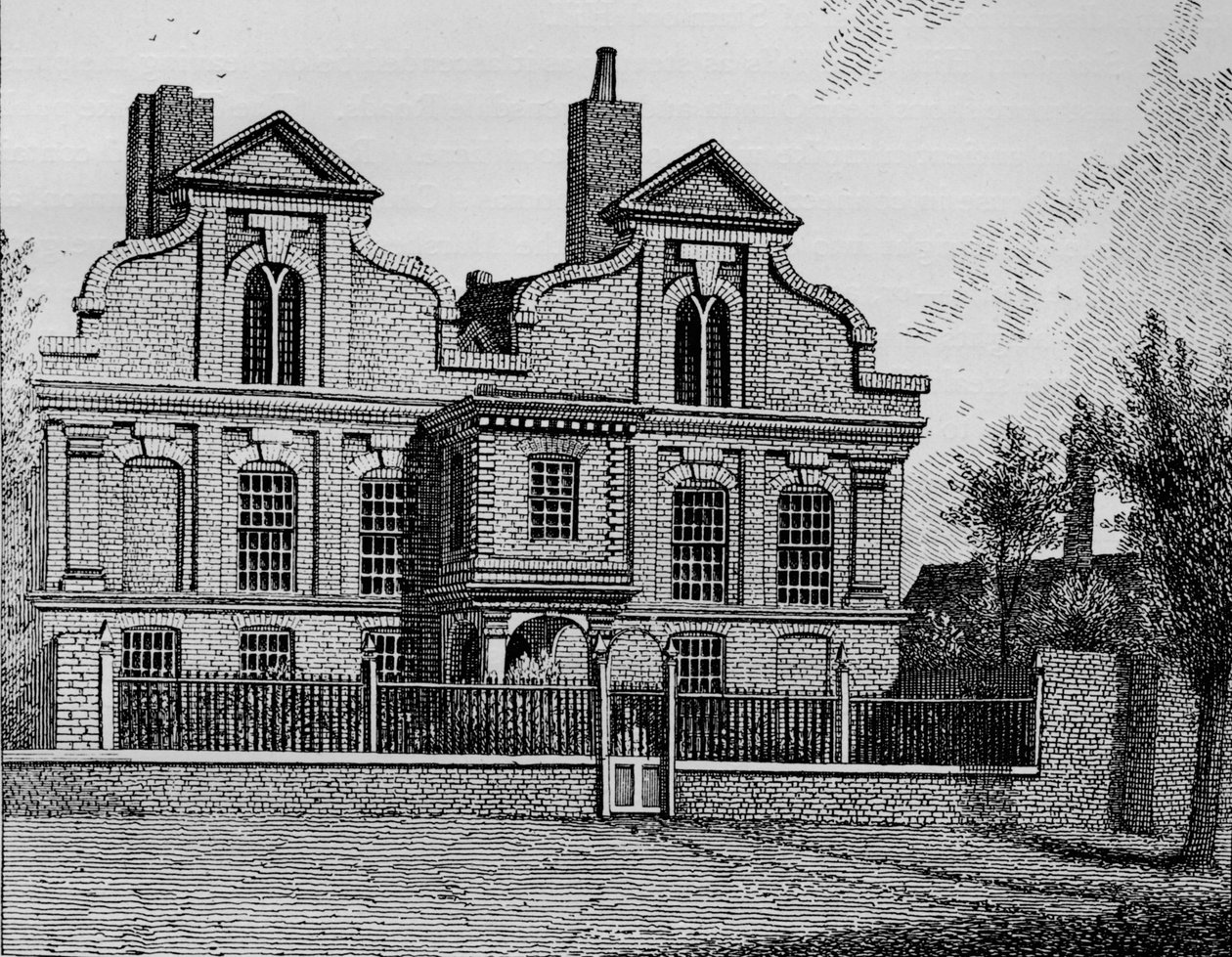 The Old Manor House, Hackney, 1800 1911 av John Thomas Smith