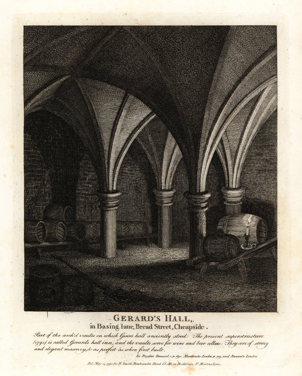 Underjordiska valv i Gerard