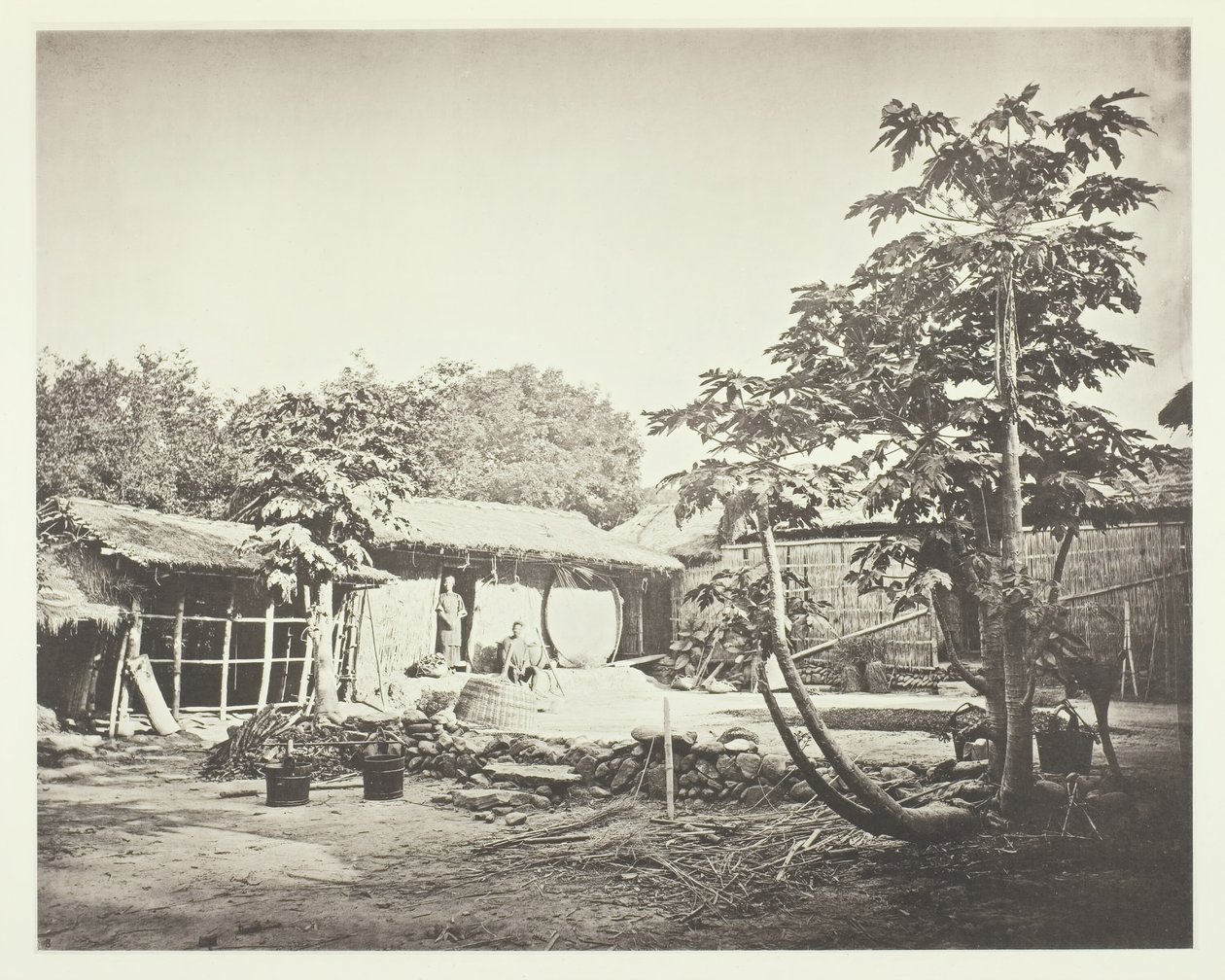 A Pepohoan Dwelling, ca. 1868. av John Thomson