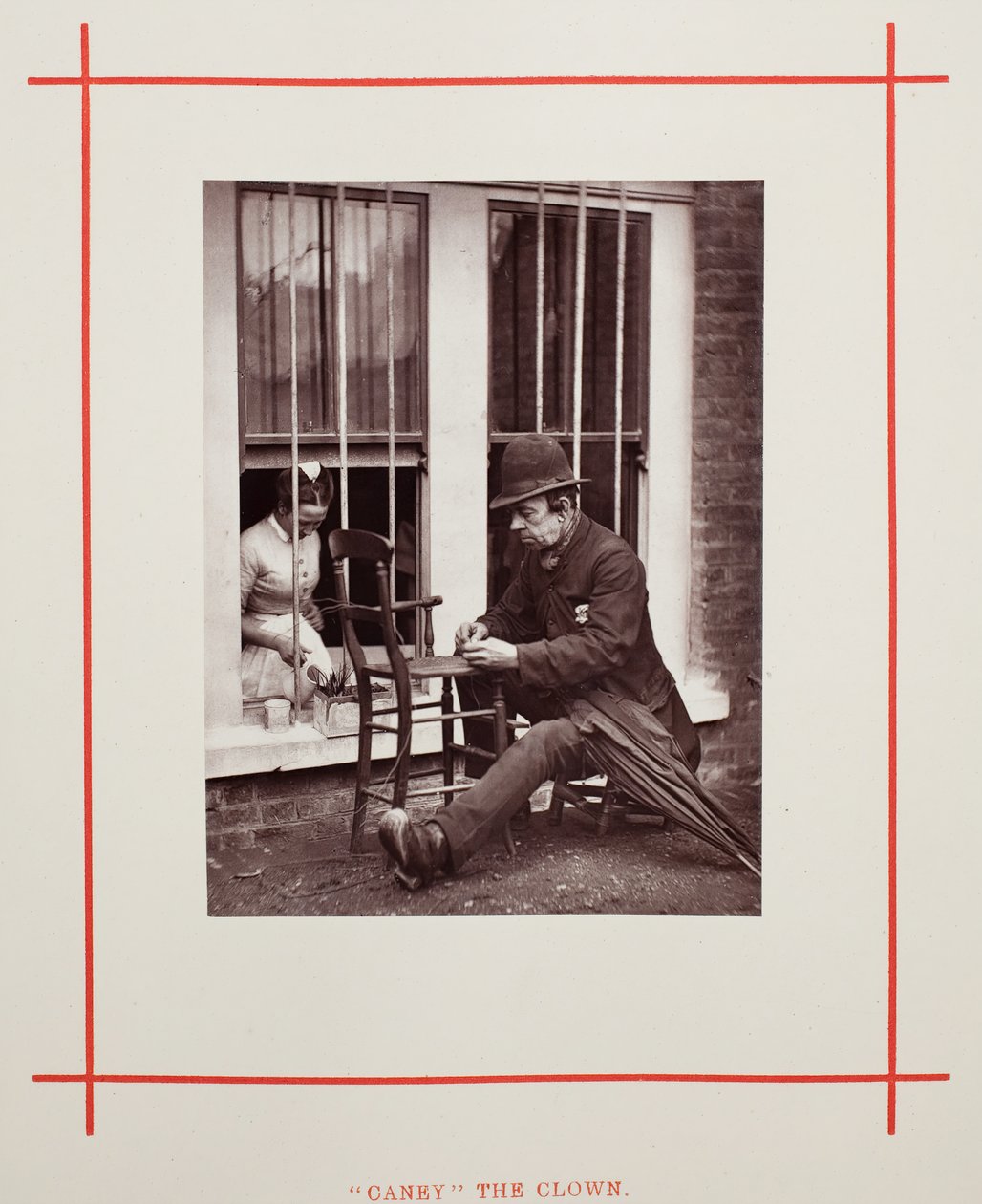 Clownen Caney, 1877. av John Thomson