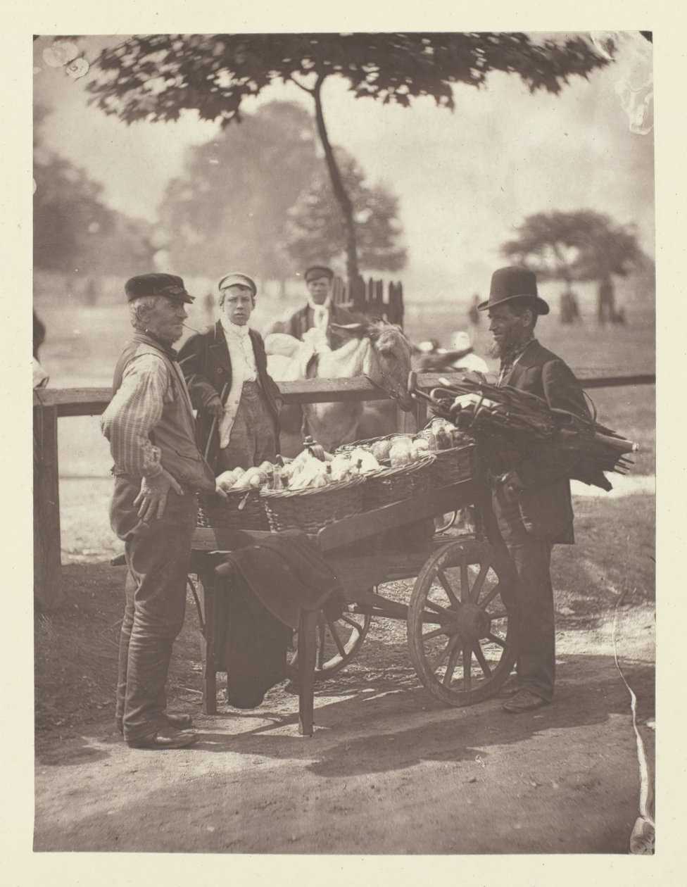 Mush-Fakers och Ginger-Beer Makers, 1881. av John Thomson