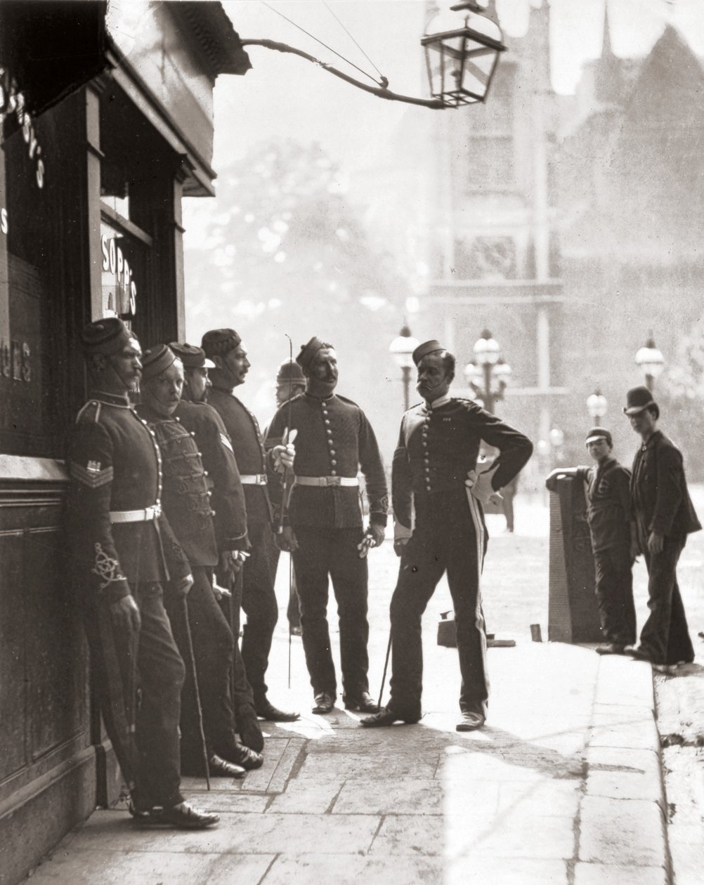 Recruiting Sergeants, från "Street Life in London", av J. Thomson och Adolphe Smith av John Thomson