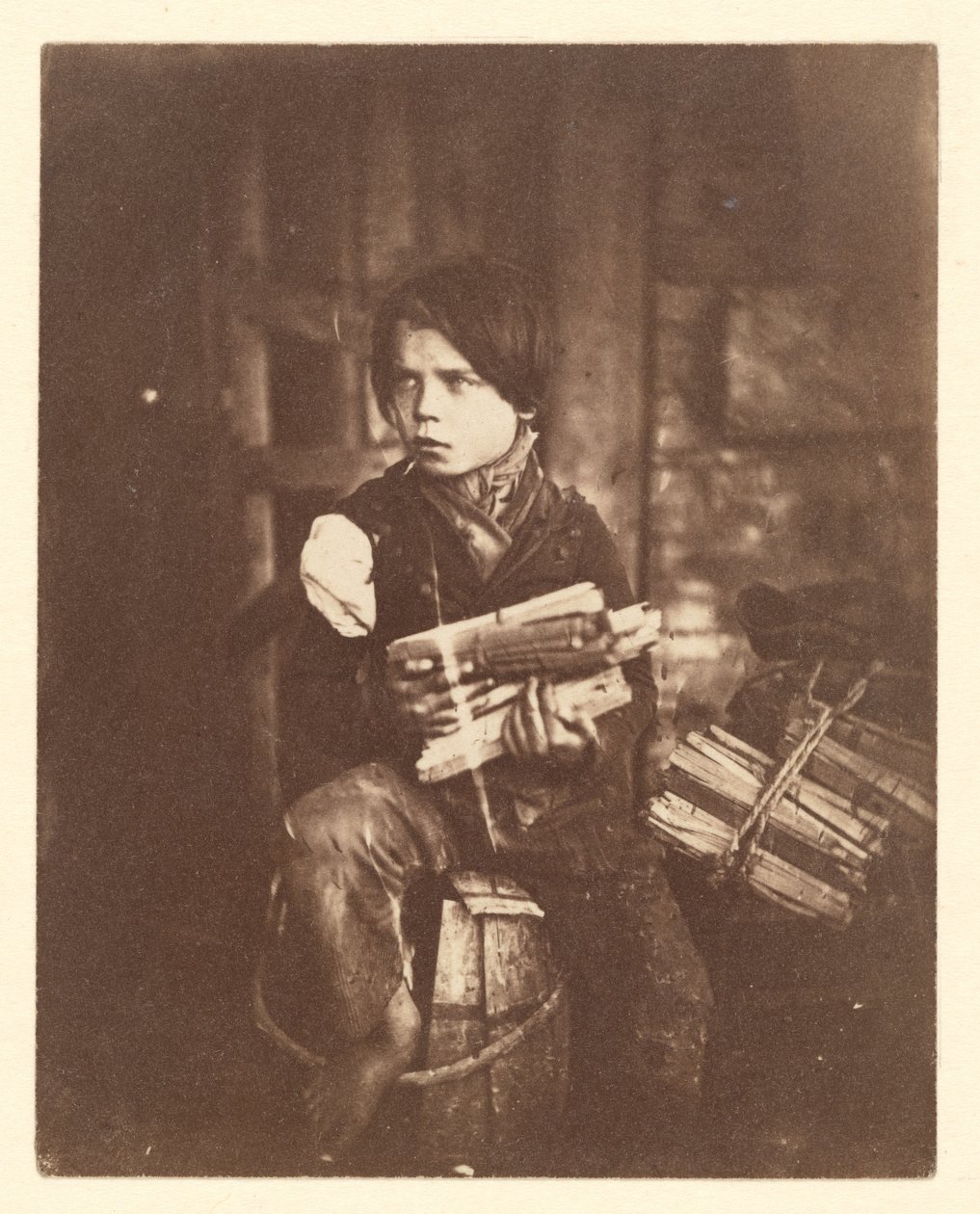 Den lille vedförsäljaren av John Thomson
