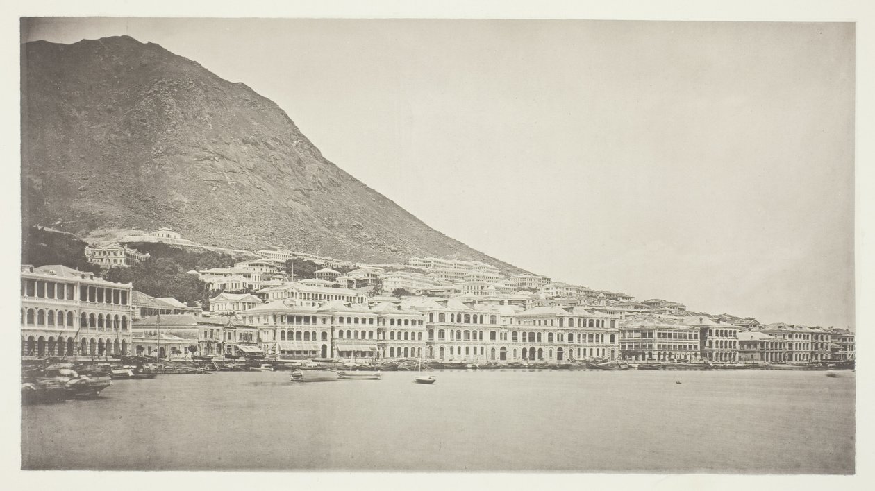 The Praya, Hong-Kong av John Thomson