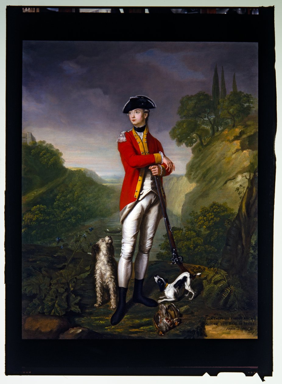 Porträtt av John the Ophilus Rawdon-Hastings av John Trotter