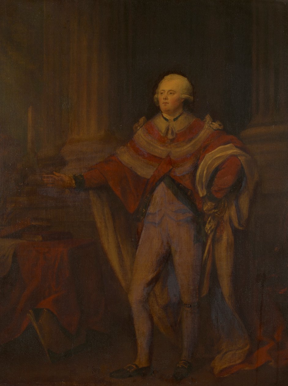 George Nugent-Temple-Grenville, första markis av Buckingham och lordlöjtnant av Irland (1753-1818) av John Trumbull