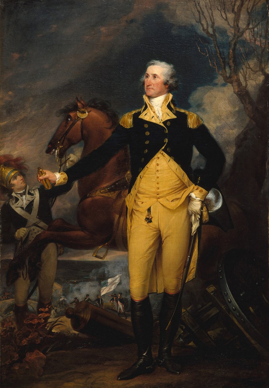 George Washington före slaget vid Trenton, ca. 1792-94. av John Trumbull