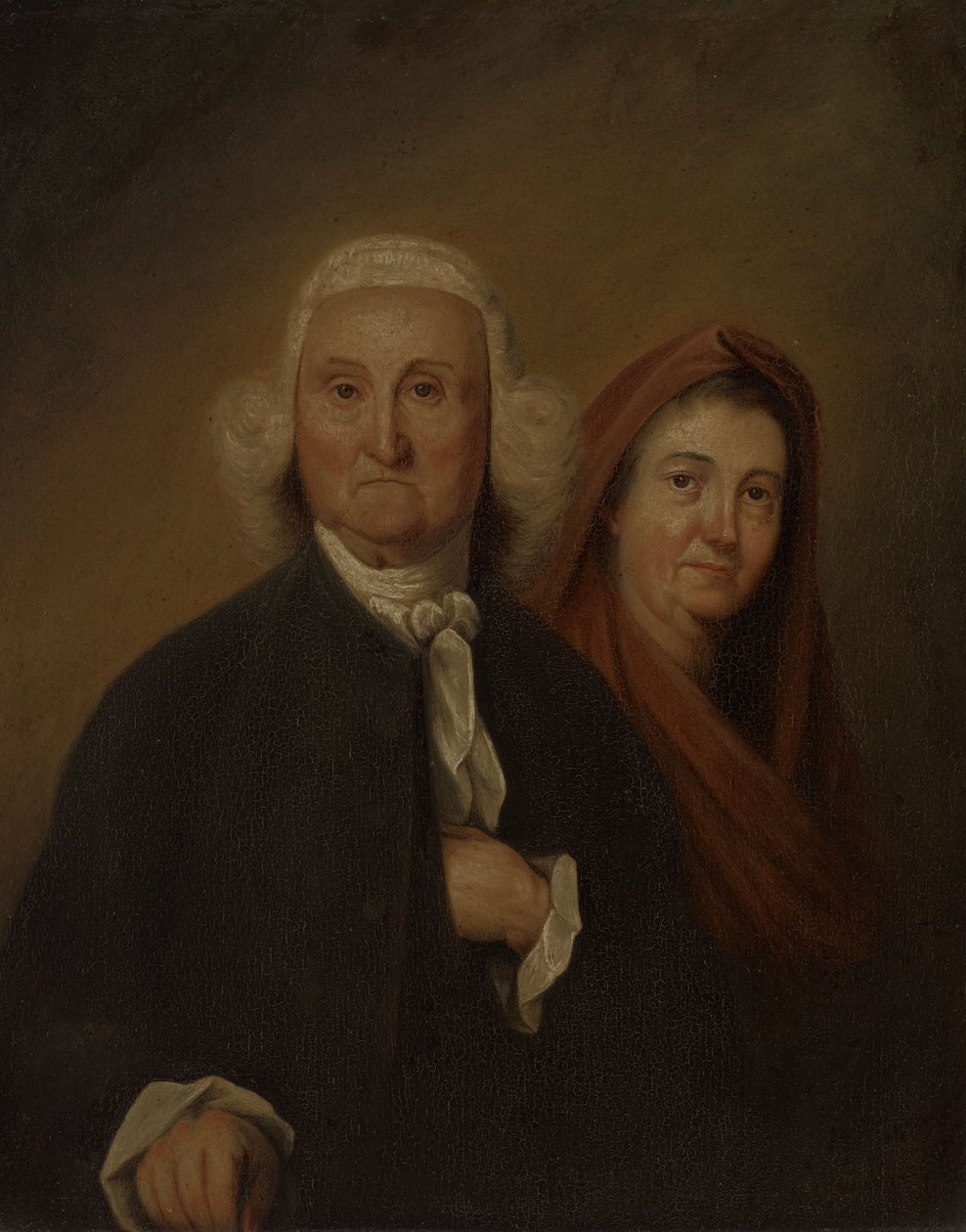 Guvernör Jonathan Trumbull, Sr., och Faith Robinson Trumbull (1710–1785, juris doktor 1779; 1718–1780) av John Trumbull