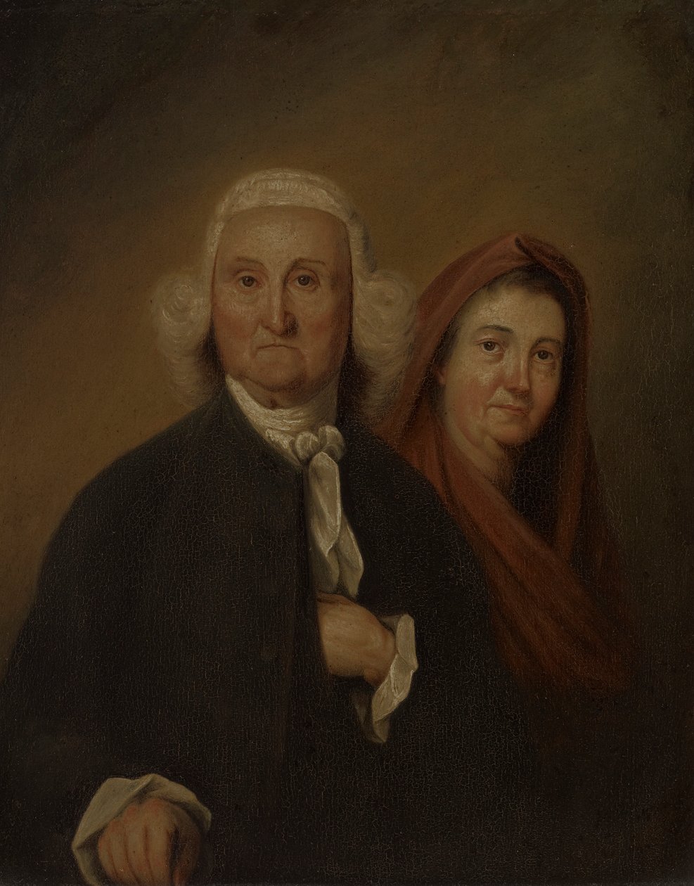 Guvernör Jonathan Trumbull, Sr., och Faith Robinson Trumbull (1710 av John Trumbull
